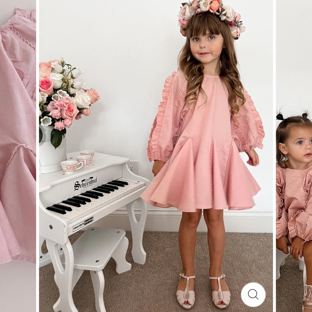 Chloe and Amelie daydreamer kids dress